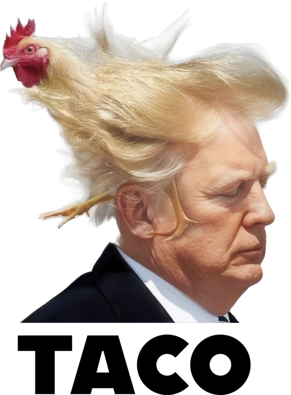 Trump Always Chickens Out