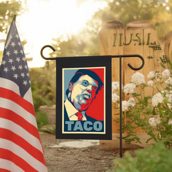 Anti Trump, TACO Trump Always Chickens Out 2025 Flag