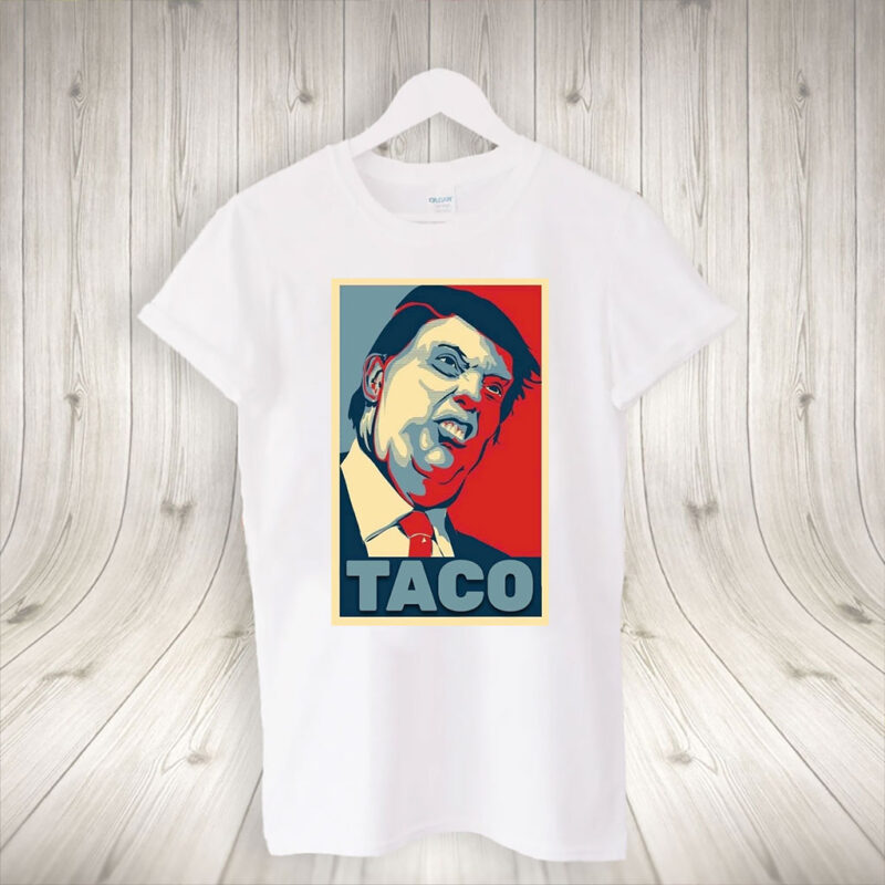Anti Trump, TACO Trump Always Chickens Out 2025 T-Shirt