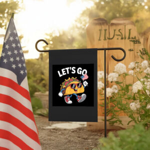 Funny Let’s Go Taco, American Flag Food 2025 Flag