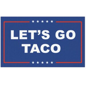 Let’s Go TACO Car Magnets, Sticker