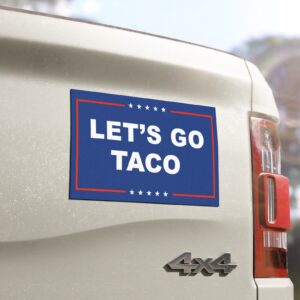 Let’s Go TACO Car Magnets, Sticker
