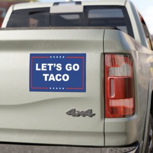 Let’s Go TACO Car Magnets, Sticker
