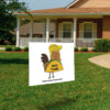 Let's Go Taco, Taco Trump Always Chickens Out, Funny TACO Yard Sign