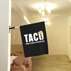 Statue of Liberty, Taco Trump Always Chickens Out 2025 Flag