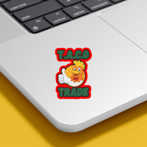 TACO TACOFunny Anti Trump, Trump Always Chickens Out Sticker, Car Magnet