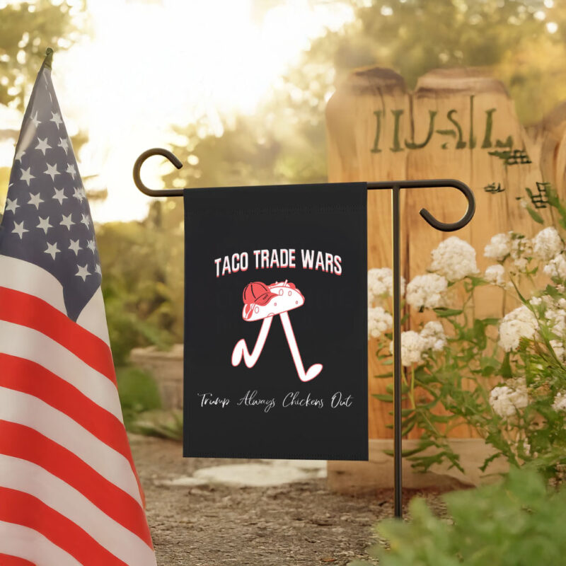 TACO Trade War Resist, Trump Always Chickens Out 2025 Flag