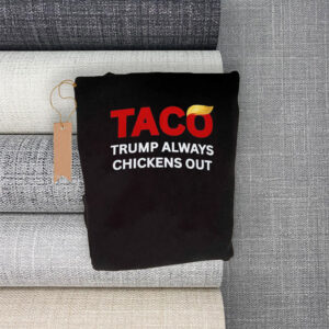 TACO Trump Always Chickens Out, Anti-Trump Tariffs Political Protest, No Kings in America T-Shirt