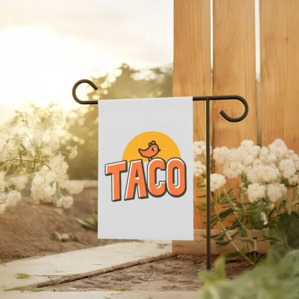 TACO Trump Always Chickens Out, Make Trump Mad 2025 Flag
