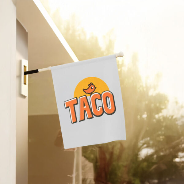 TACO Trump Always Chickens Out, Make Trump Mad 2025 Flag