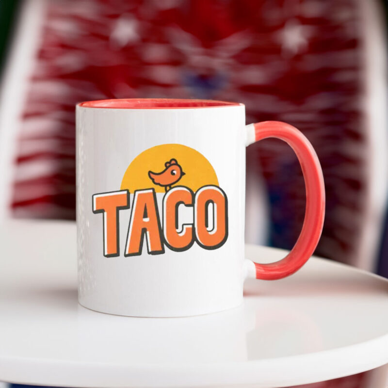 TACO Trump Always Chickens Out, Make Trump Mad 2025 Mug