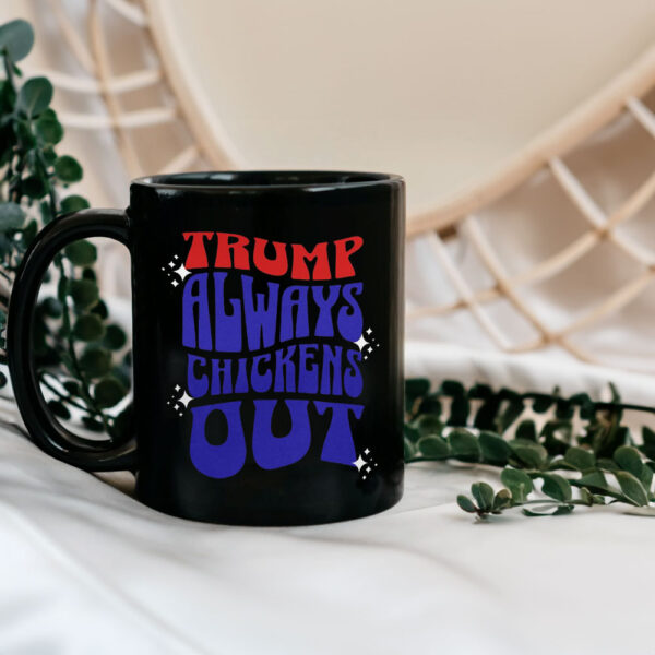 TACO Trump Always Chickens Out Political Humor Mug
