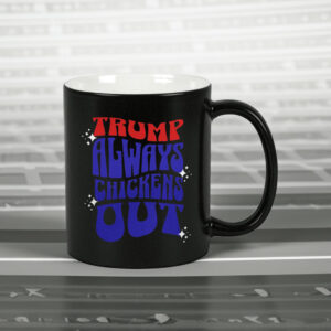 TACO Trump Always Chickens Out Political Humor Mug
