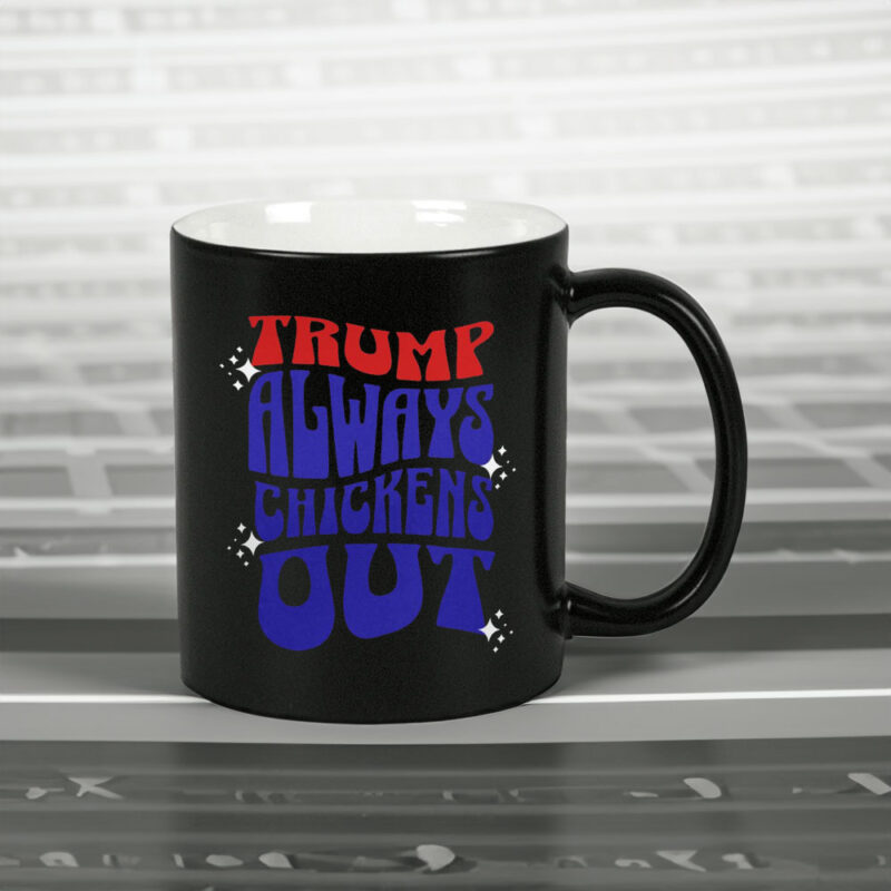 TACO Trump Always Chickens Out Political Humor Mug