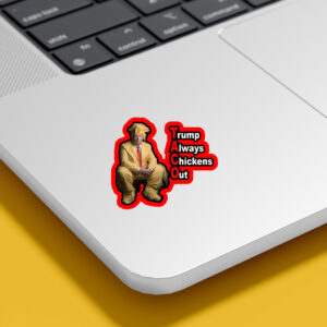 TACO Trump Always Chickens Out Sticker, Car Magnets
