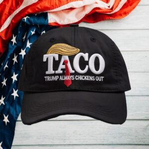 Taco Tariffs Trade Trump Always Chickens Out Hat