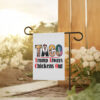 Taco Trump Always Chickens Out, Funny Political Satire 2025 Flag