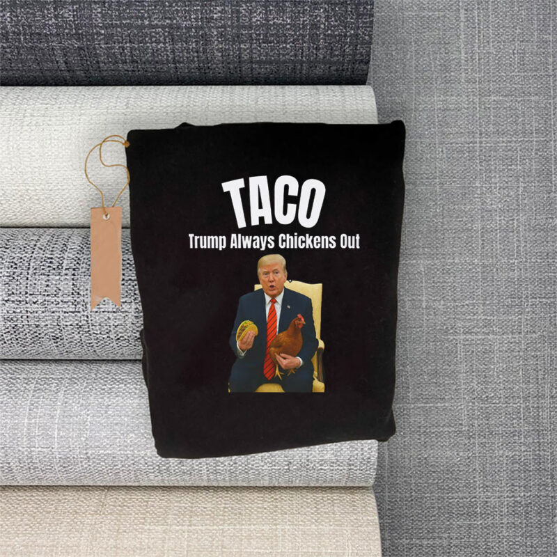 Tariffs & Trade Humor, Trump Always Chickens Out T-Shirt
