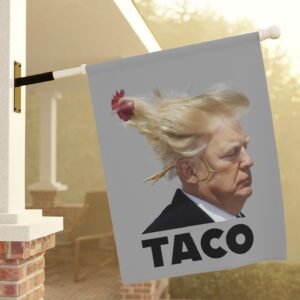 Trump Always Chickens Out Flag