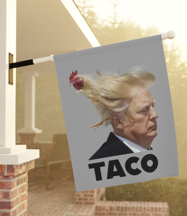 Trump Always Chickens Out Flag
