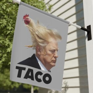 Trump Always Chickens Out Flag