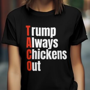 Trump Always Chickens Out T-Shirt