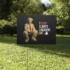 Trump Always Chickens Out Yard Sign