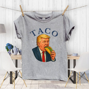 Trump Always Chickens Out – Funny Political TACO 2025 T-Shirt
