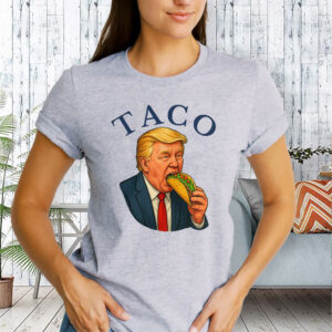 Trump Always Chickens Out – Funny Political TACO 2025 T-Shirt
