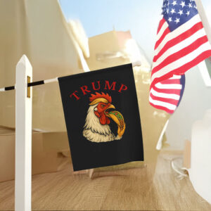 Trump Always Chickens Out – Funny Political TACO Flag