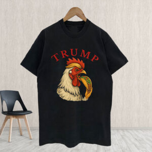 Trump Always Chickens Out – Funny Political TACO T-Shirts