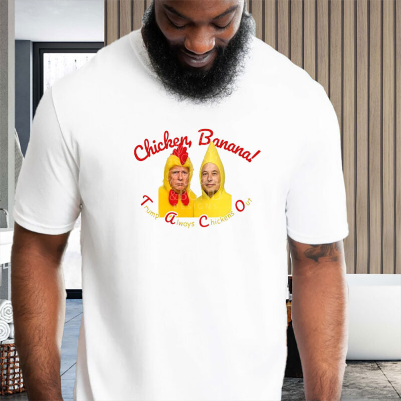 Trump T.A.C.O. Trump Always Chickens Out T-Shirt