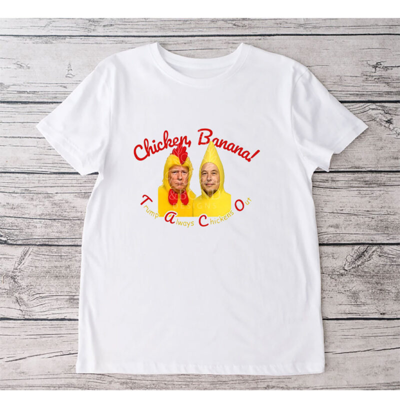 Trump T.A.C.O. Trump Always Chickens Out T-Shirt