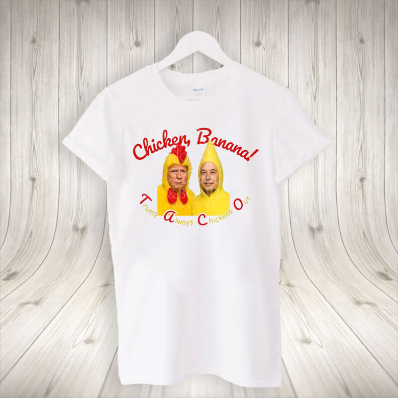 Trump T.A.C.O. Trump Always Chickens Out T-Shirt