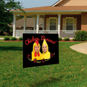 Trump T.A.C.O. Trump Always Chickens Out Yard Sign