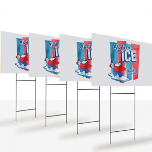 Abolish-ICE-Yard-Sign---Protest-Sign-FDT,-Anti-Trump-Sign,-Anti-ICE,-Icee-usa