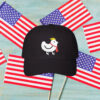 Anti-Trump-TACO-Embroidered-Hat,-Trump-Chicken-Cap,-Trump-Always-Chickens-Out-usa