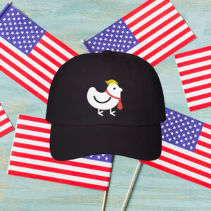 Anti-Trump-TACO-Embroidered-Hat,-Trump-Chicken-Cap,-Trump-Always-Chickens-Out-usa