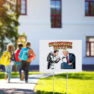 Billionaire-Battle-2025-Yard-Sign,-Election-Day-Yard-Sign