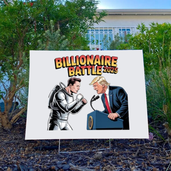 Billionaire-Battle-2025-Yard-Sign,-Election-Day-Yard-Sign-usa