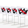 Crown-No-Kings-Yard-Sign,-Anti-Trump-Sign,-No-Kings-In-Americ-Sign-usa