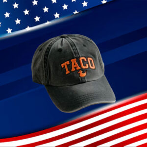 Embroidered-Taco-Trump-Always-Chickens-Out-Trucker-Washed-Cap-usa