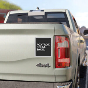 FOXTROT-DELTA-TACO-Sticker,-Taco-Trump-Sticker,-Resistance-Political-Protest-Sticker-us