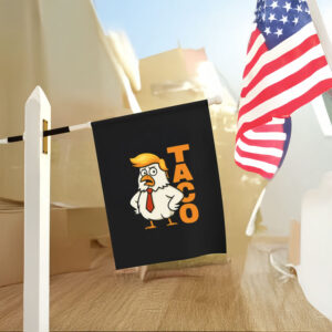 Funny-Trump-Flag,-TACO-Chicken-Flag,-Trump-Always-Chickens-Out-Funny-Flag,-Trump-Humor-Flag-usa