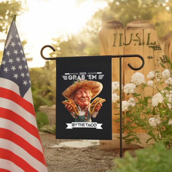 Funny-Trump-Taco-Flag,-Political-Humor-Flag,-Spicy-Meme-Flags