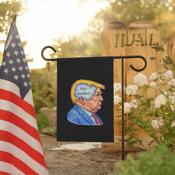 Gulf-of-Stupidity-Trump-Flag,-Funny-Political-Flag,-Protest-Flags
