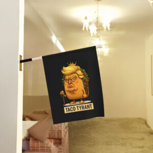 Humorous-Taco-Tyrant-Flag,-Gift-for-Foodies,-Election-Humors