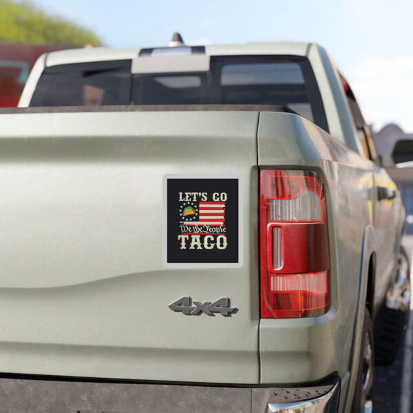 Let's-Go-TACO-Embrodiered-Sticker,-Trump-Always-Chickens-Out-Stickers