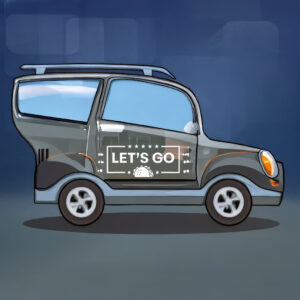 Let's Go TACO - Trump Always Chickens Out Vinyl Decal