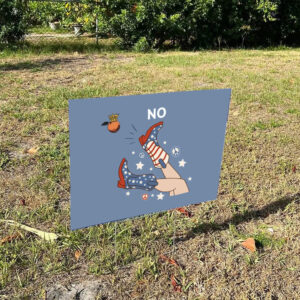 Liberal-Fourth-of-July-Yard-Sign,-Liberal-Cowgirl-Sign,-American-Fourth-of-July-us